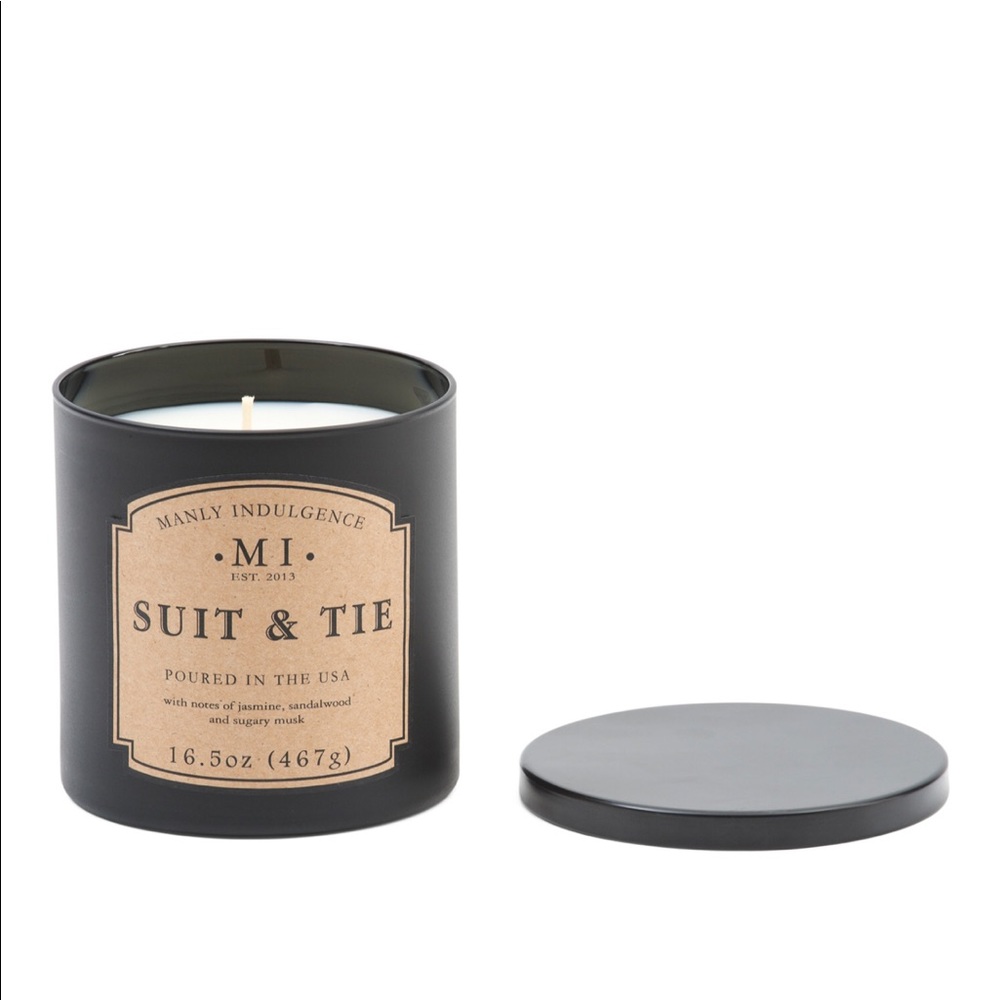 Manly Indulgence Suit & Tie candle